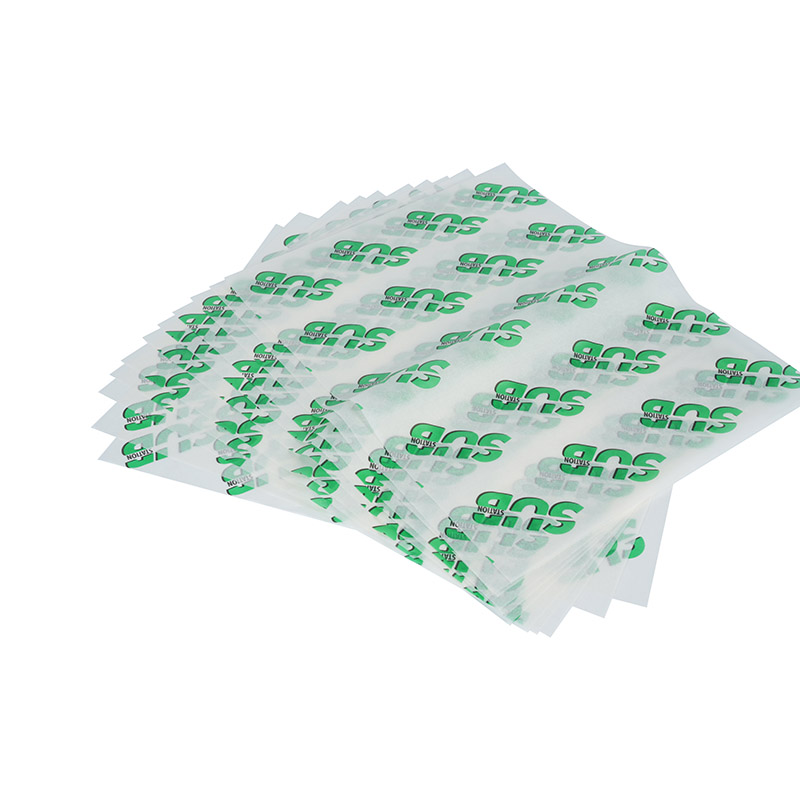 Vetvrij hamburgerpapier